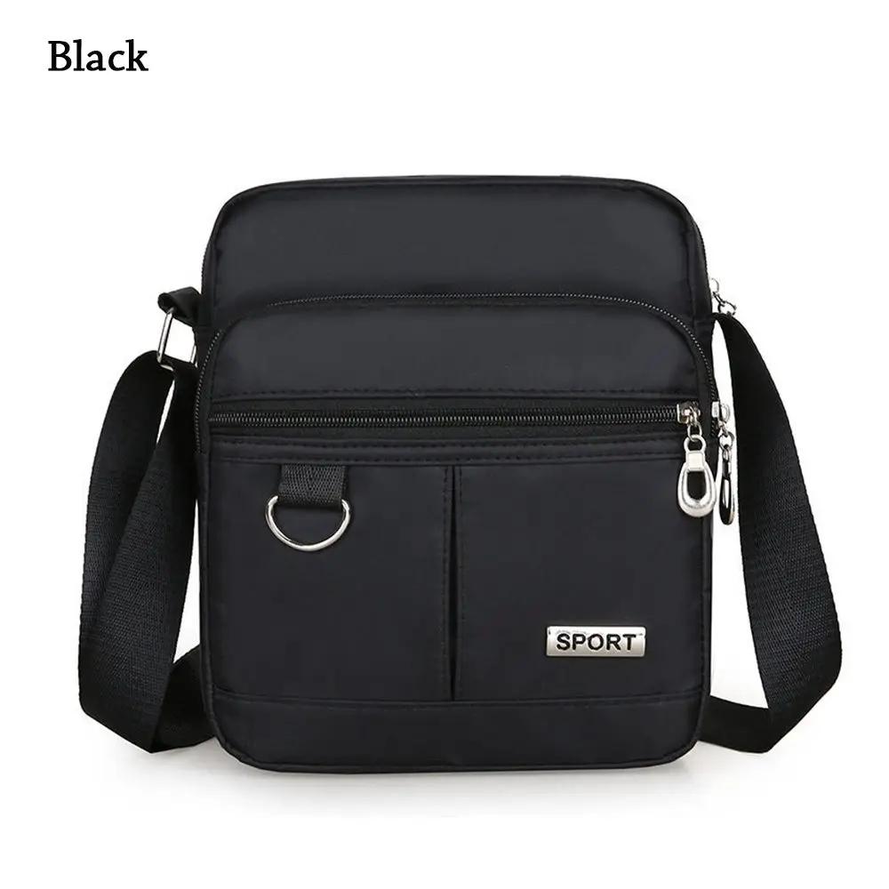Mehrere Taschen Hohe Kapazität Damen Nylon Umhängetasche Cross Body Schultertasche Messenger Tasche Oxford Klappe Handtaschen