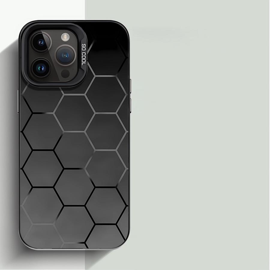 Fashion Diamond Pattern Design Phone Case iPhone 15 Pro Max 11 12 13 16 14 Plus Silicone Shockproof Case Lens Protector Shell