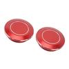 2pcs Motorcycle Frame Hole Cap CNC Aluminum Dustproof Frame Hole Plugs for CMX1100 Red