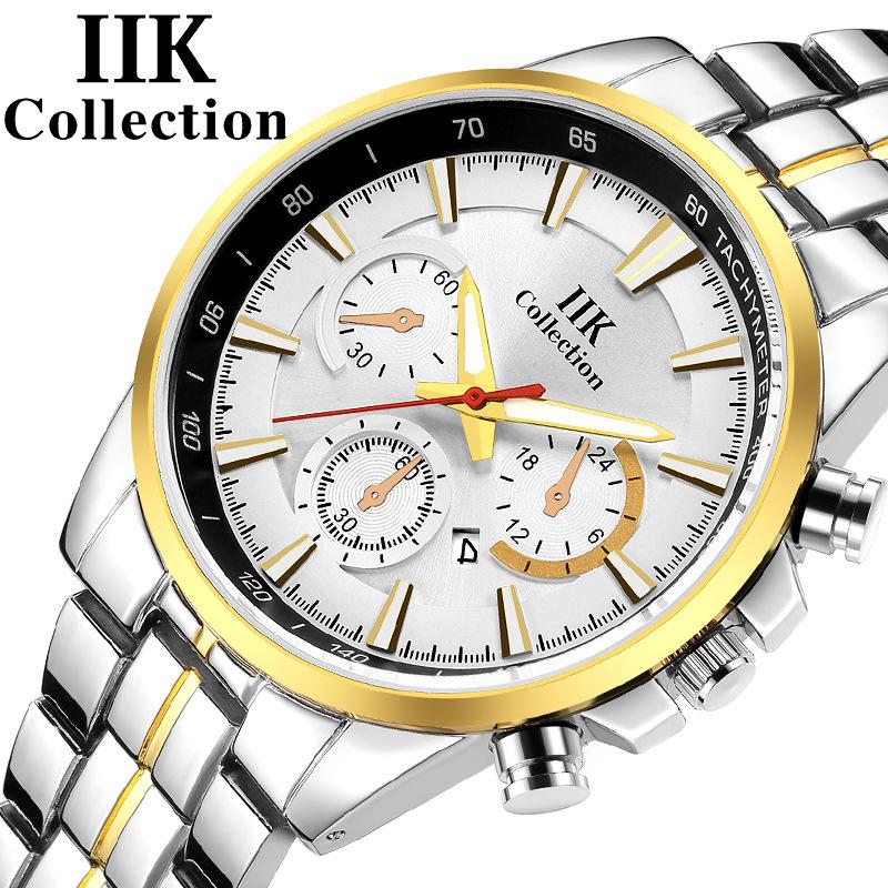 

Водонепроникний годинник IIK Seiko Watch Life. Модний чоловічий годинник