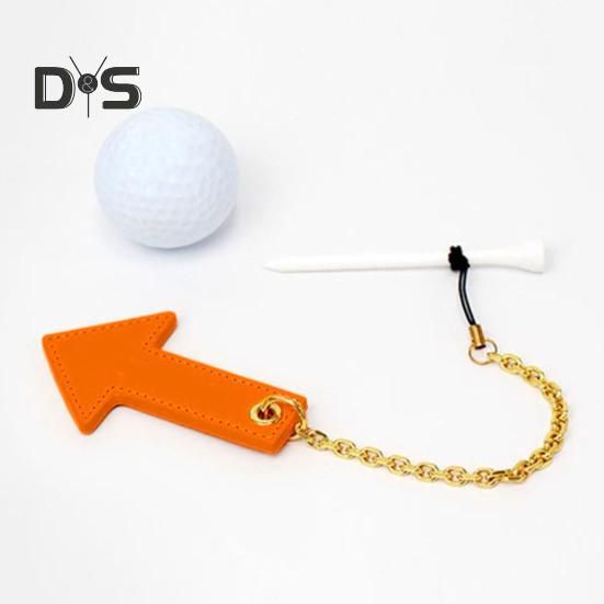 Golf-Tees mit Kette Hohe Stabilität Kompaktes Design Leicht zu tragen Langlebige Golf-Tees Golfschwung-Trainingszubehör