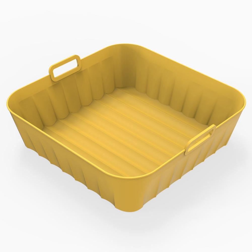 4 Tappetini In Silicone Per Friggitrice Ad Aria – 21 Cm, Resistenti Al Calore, Riutilizzabili, Multicolore - 2