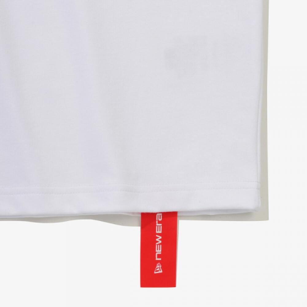 New Era ATlanTa 59fifTy Circle T shirT whiTe