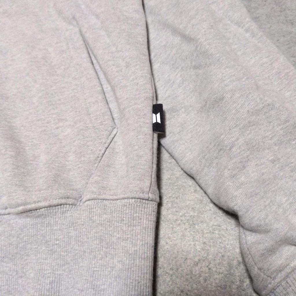 [USED] Rare BTS Pop Up Space of BTS Official Hoodie, Light Gray