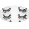 10 Pairs New Makeup Tool Natural Black False Eyelashes Fake Mini Half Corner