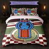 Set Biancheria da Letto Kenworth Stampa 3 Pezzi Copripiumino con Due Federe Biancheria da Letto Morbida per Camera da Letto Domestica