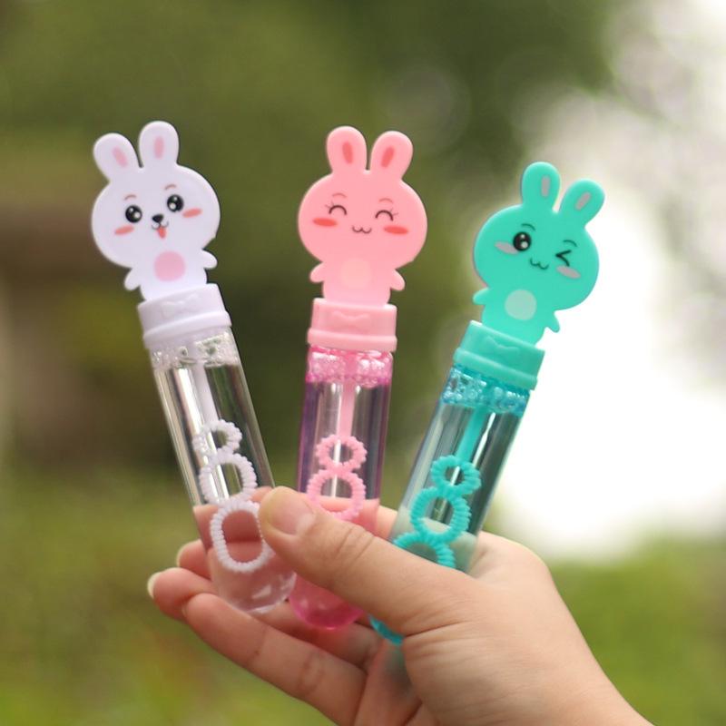 Kids' Mini Bubble Wand Outdoor Cartoon Toy Gift