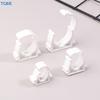 [TL][TL]20 Pcs Plastic PPR Clamp Holder For Water Pipe Tube Fittings With Cover Diameter 16mm 20mm 25mm 32mm