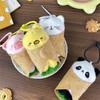 Pancake Animal Plush Toy Capybara Doll Keychain Backpack Pendant Gift Holiday