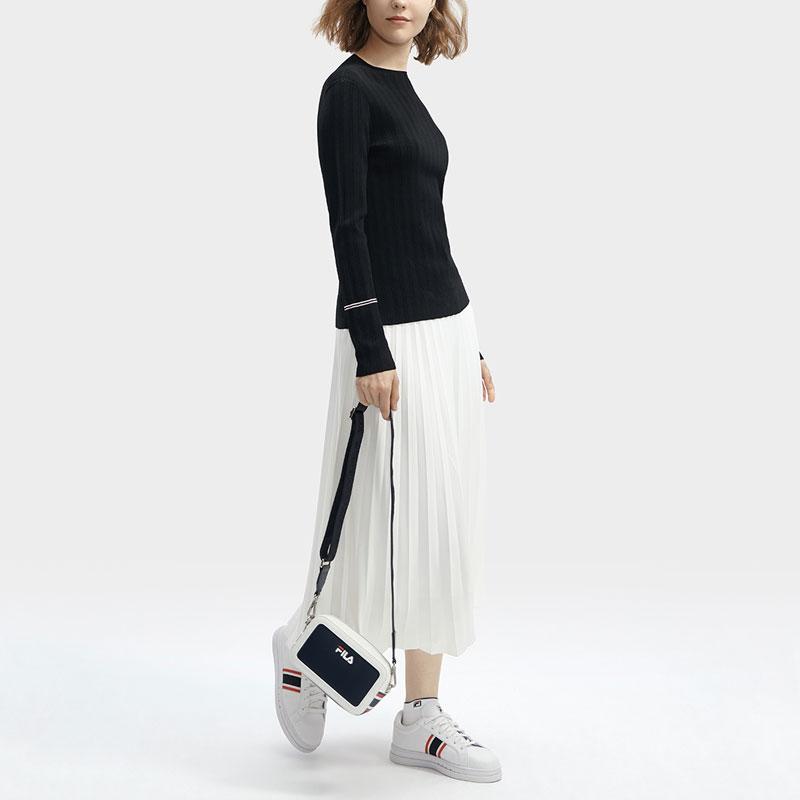 New FILA Knitwear Women's Jet Black F11W411415F-BK