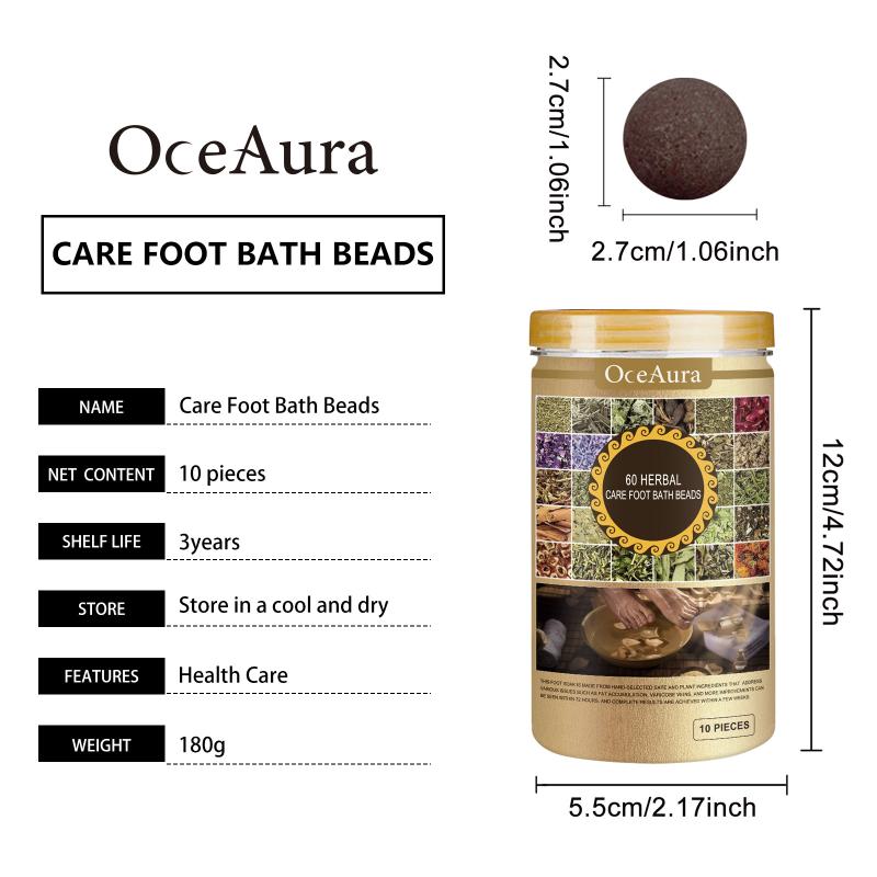 Oceaura Herbal Foot Bath Pill Mild Ingredients Foot Skin Relief And Comfort Foot Bath Pill