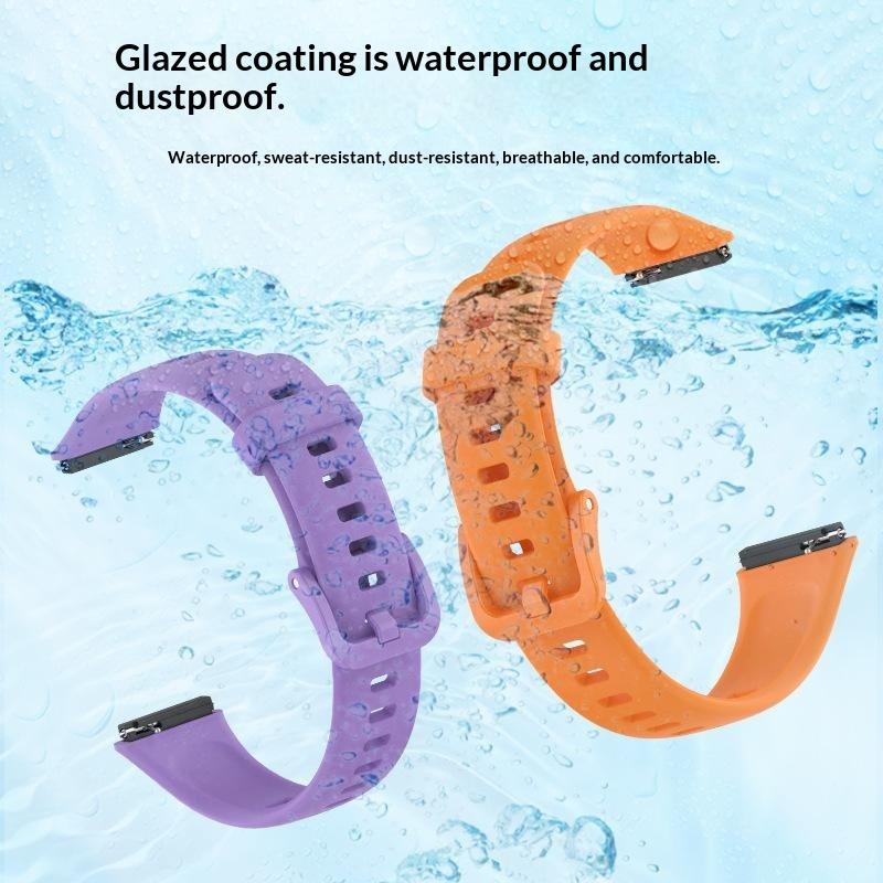 Silicone Replacement Band For Band 7 Soft Breathable Lightweight For Daily Wear Sports Fitness