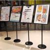 Adjustable Metal Standing Sign Display