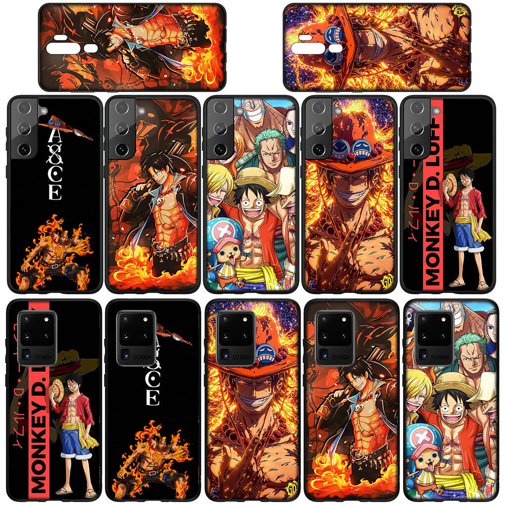 Phone Case for iPhone 17 15 16 Plus Redmi Note 14 12 11 13 Pro Max Huawei P30 P20 Lite Y9 OPPO A60 A40 A80 A38 A54 A17 Ace One Pieces Luffy Cover