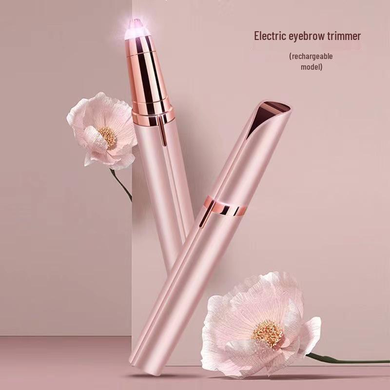 Electric Eyebrow & Nose Hair Trimmer - Unisex Automatic Shaper