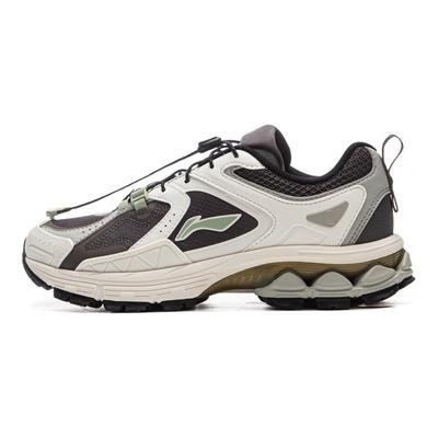 Li Ning Fuyiao 2.0 Trail V2 Classic Retro Dual Cushioning Stable Support Non-Slip Wear-Resistant Low-Top Running Shoes Women Sneaker ARXU024-4