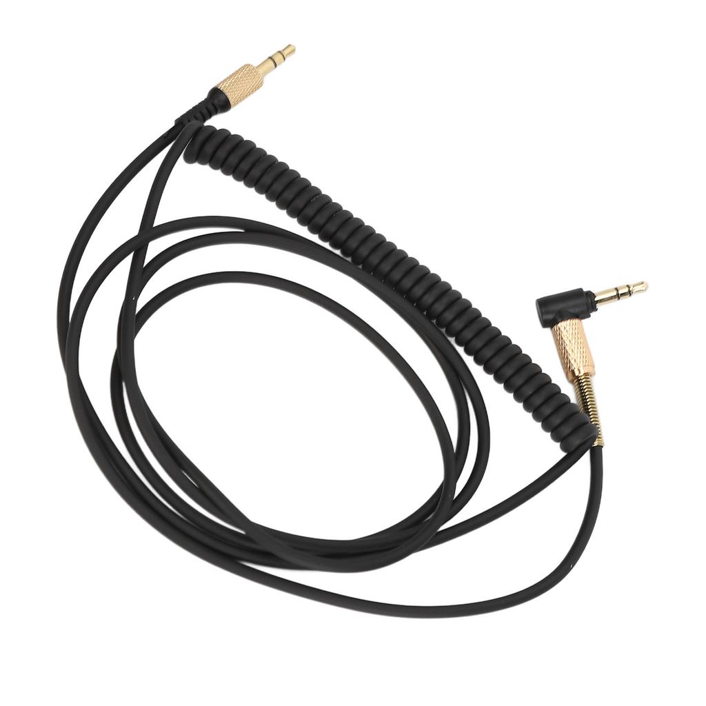 3.5mm to 3.5mm Coiled Cable Replacement 3.5mm Male to 3.5mm Male Cable Extension Cord for Monitor 2 II Mid A.N.C Major