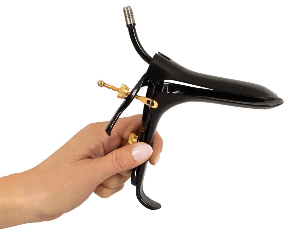 Fetish Collection - Vaginal Examination Speculum with Fluid Tube