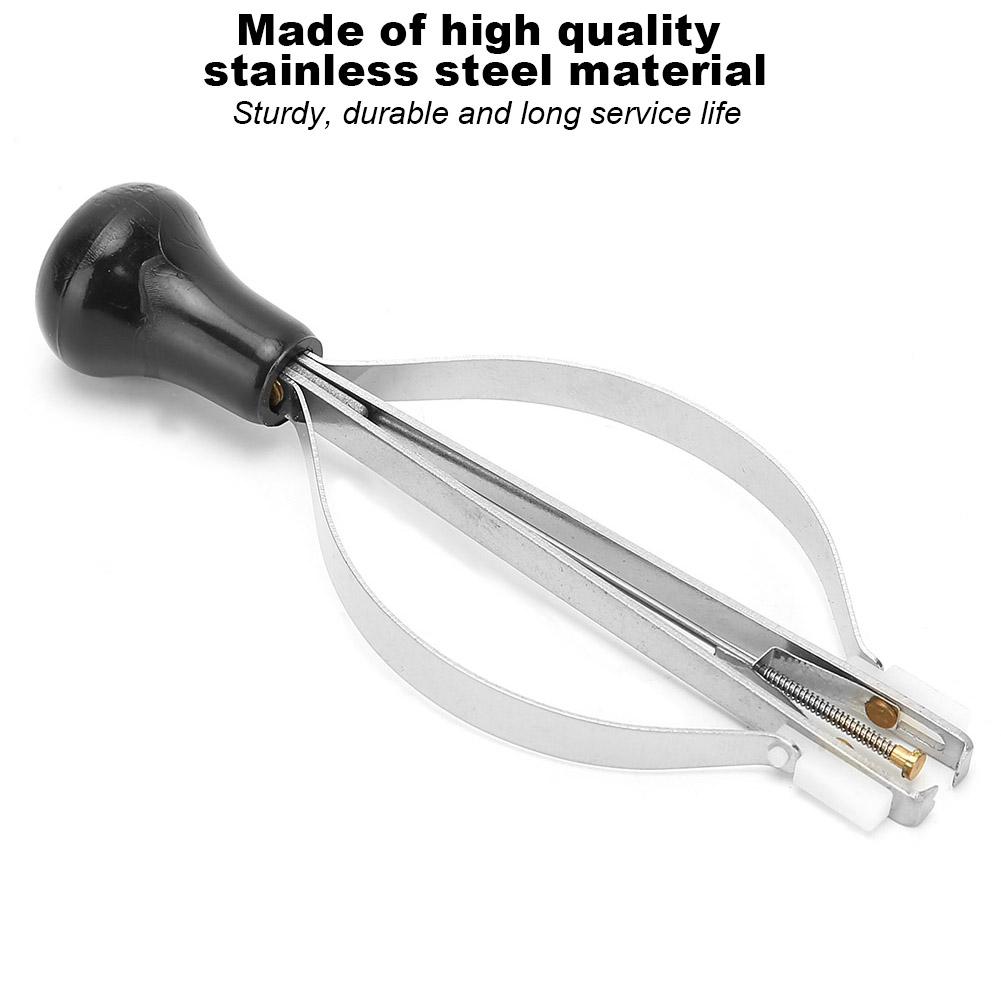 2PCS Stainless Steel Pet Lice Remover Flea Clip Tick Tweezers Picker Tool for Dogs Cats General