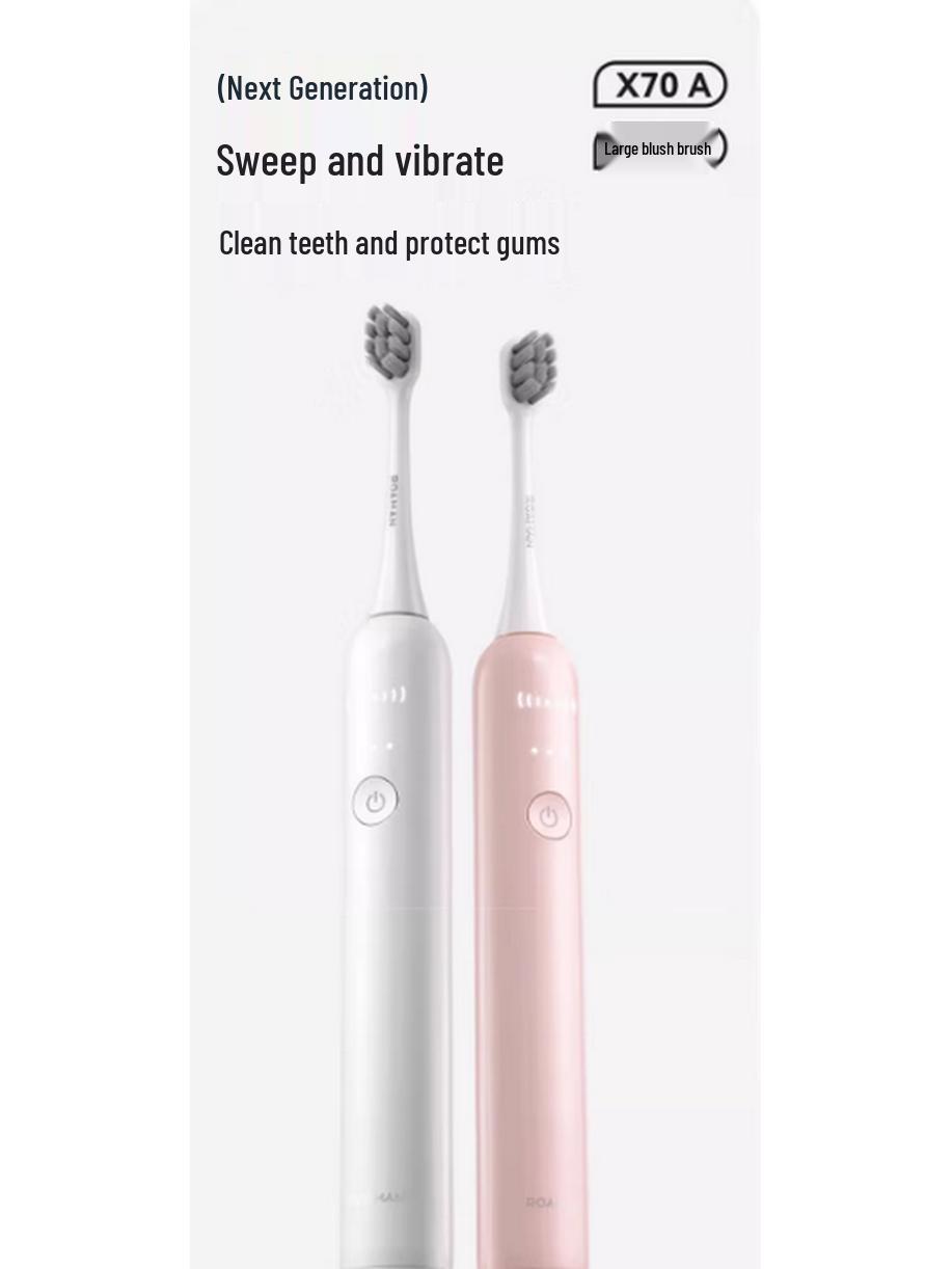 ROAMAN X70A Sonic Vibration Electric Toothbrush