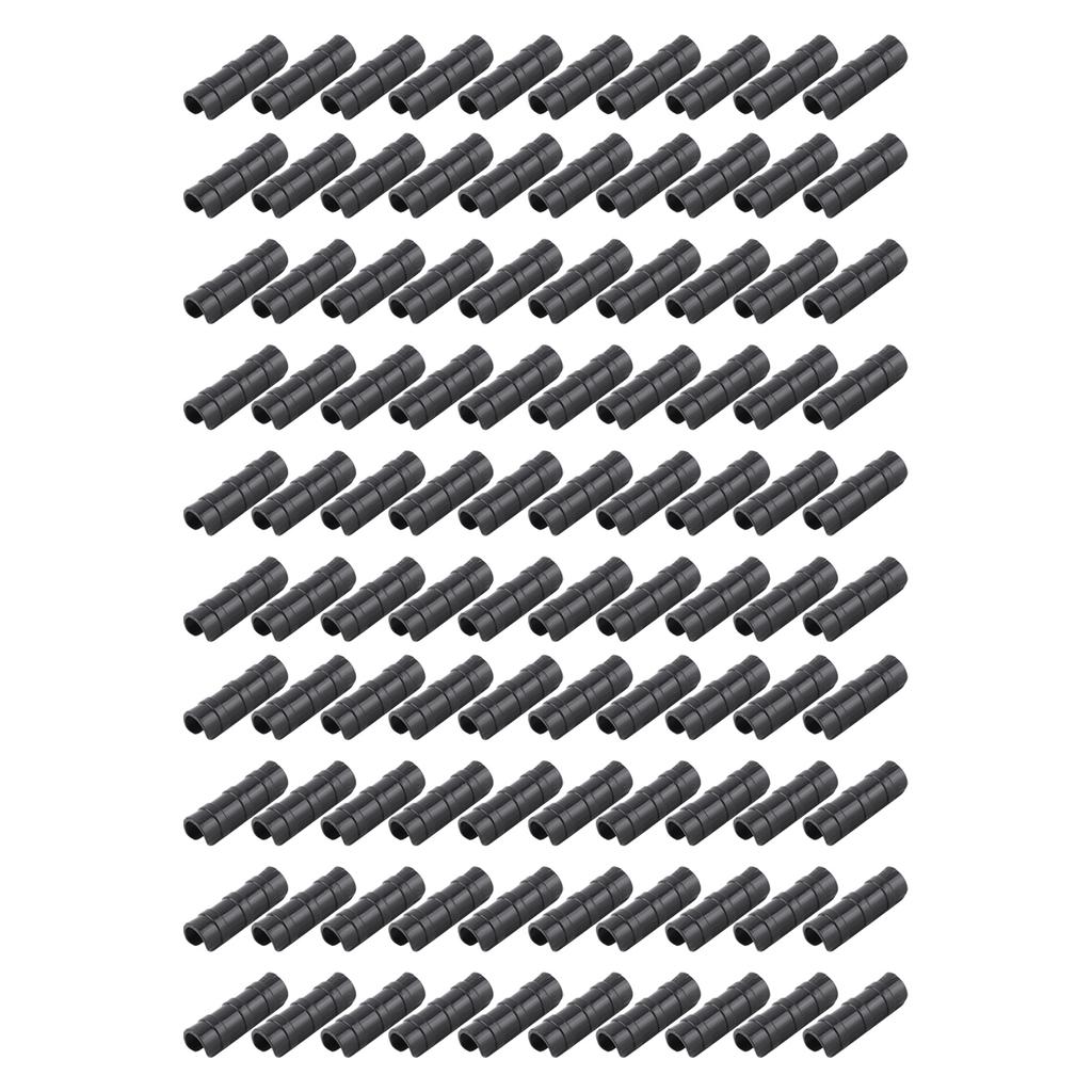100pcs Greenhouse Frame Pipe Clip Clamp Garden Film Sunshade Net Fixing Clamp Connector22 ? White