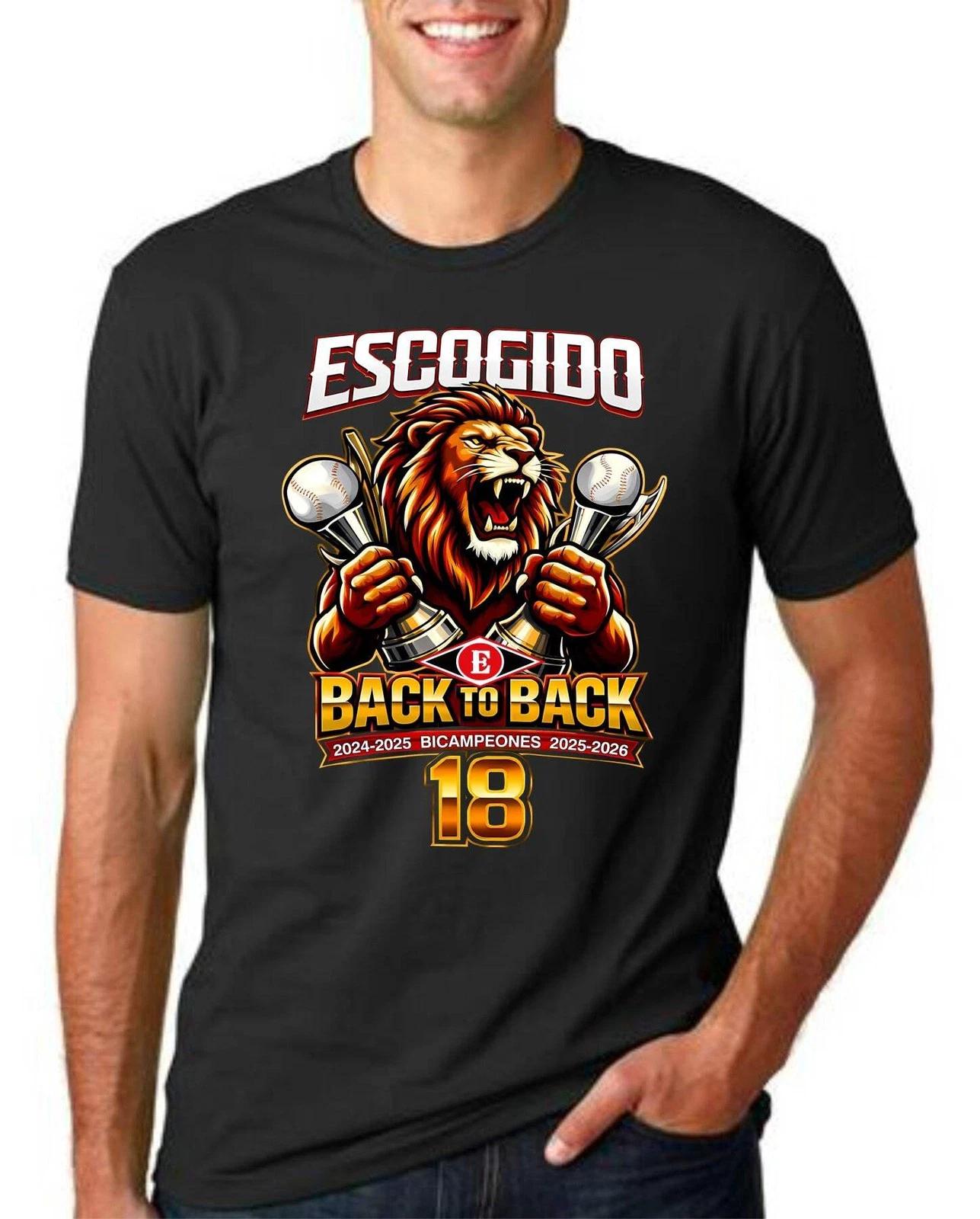 2025-2026 Leones del Escogido Campeones Unisex T shirt 2XL