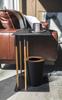 Yamazaki Jitsugyo (Yamazaki) Side Table Black W35XD35XH55cm Plain 4804