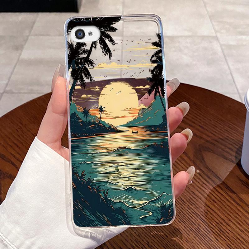 Für iPhone 4/4s/5/5s Hülle Klar Luxus Niedlich Liebesherz Hase Lustig TPU Weiches Silikon Handyhülle Für iPhone 4 4s 5 5s Rückseite