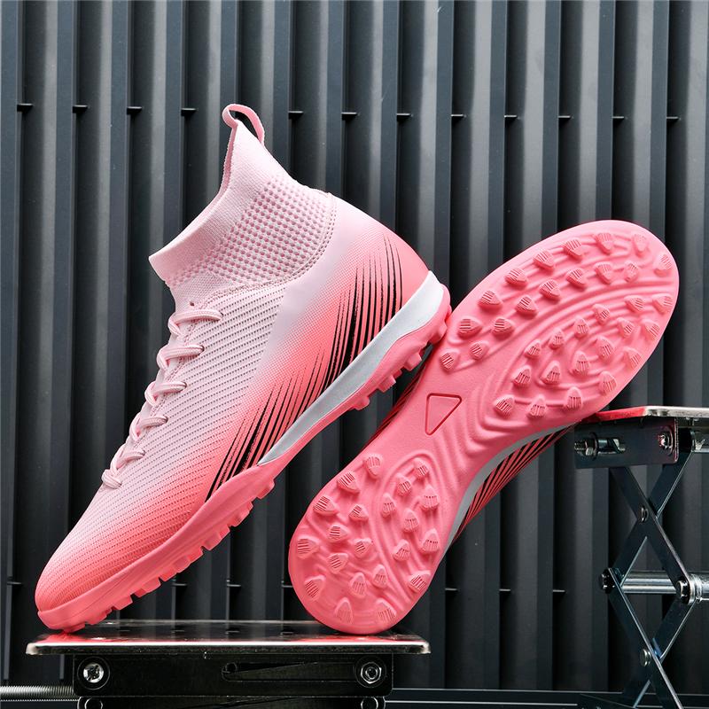 Football Shoes Professional Sneaker Non Slip Society Field Sports Soccer Shoes TF/FG Ultralight Training Match Football Boots