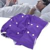 Adult Cloth Diapers Anti Lkage Reusable ket Nappy for Elderly Disabled Incontinence(Purple )