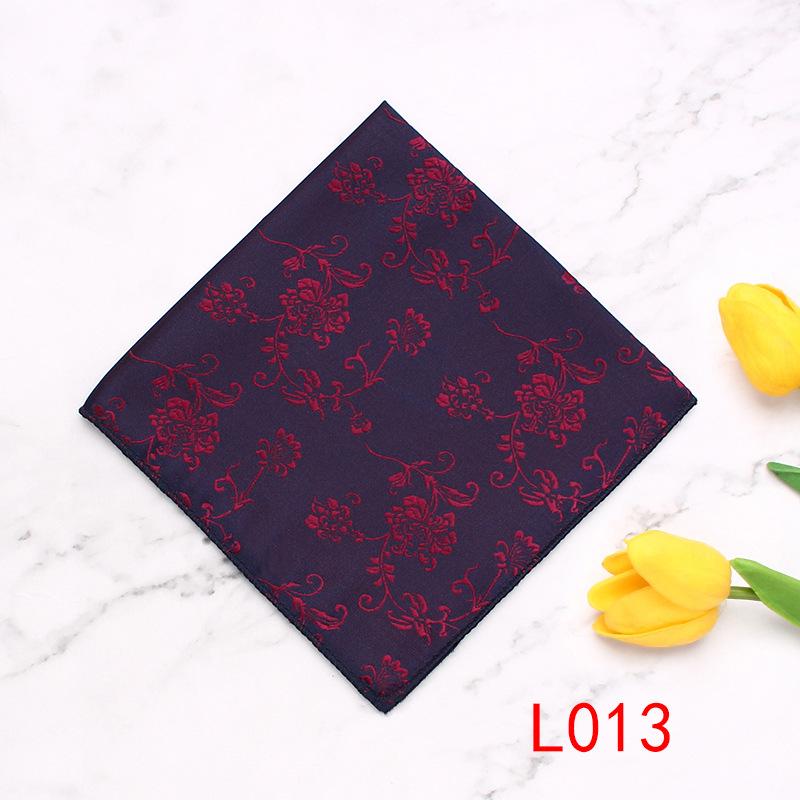 Rael Pocket Towel Striped Plaid Suit Accessories Square Towel Men'S Shirt Pocket Towel Business Banquet Square Towel