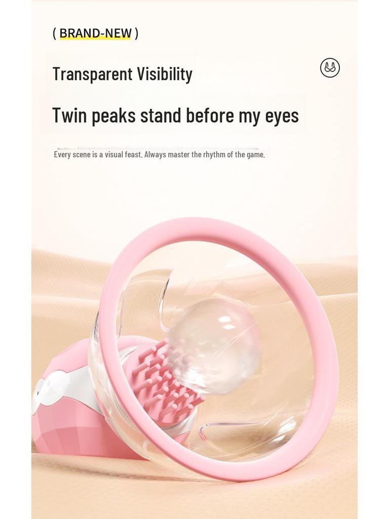 "Mi Ji Shu Yue Electric Nipple Massager and Clamps - 40-Pack Female Suction Cup Stimulator"