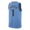 Nike X NBA Dri-Fit NBA Jersey Dri-Fit NBA City Edition Los Angeles Clippers Comfortable Stylish Basketball Tank Top Men Tops Coastal-Blue FQ4345-464