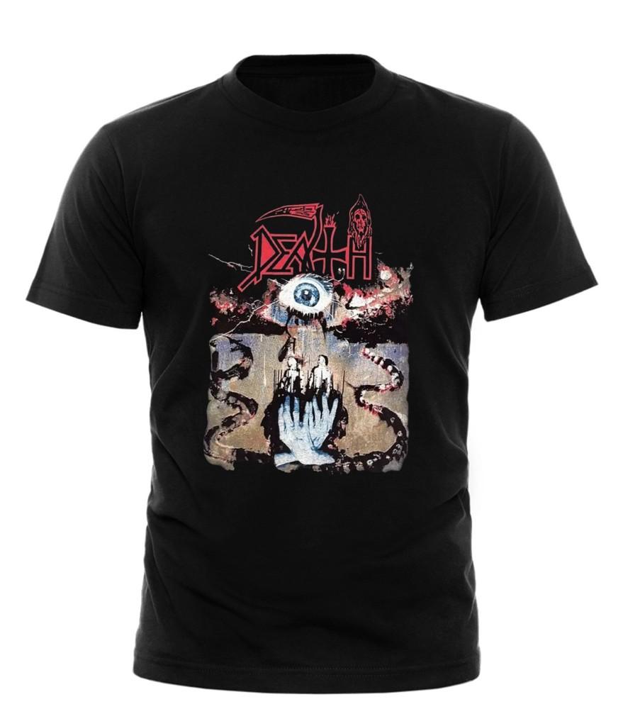 Vintage Death Band ROCK Metal Graphic Tee Death Metal Style all sizes cotton Unisex T-Shirt XXL
