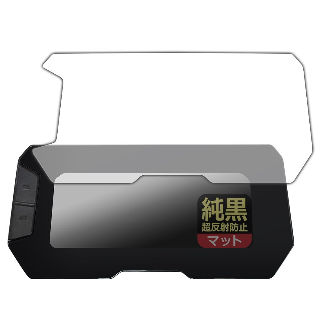 

КПК Kobo Honda CB125R (8BJ-JC91)/CB250R (8БК-MC52) Полностью цифровой ЖК-метр, Чистый черный прозрачный [Ультра]