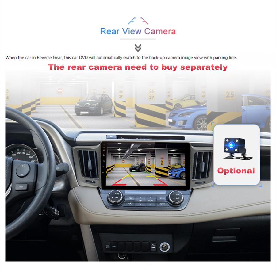 Toyota RAV4 13-17 Car Radio - 10.1" Android 9.1 GPS