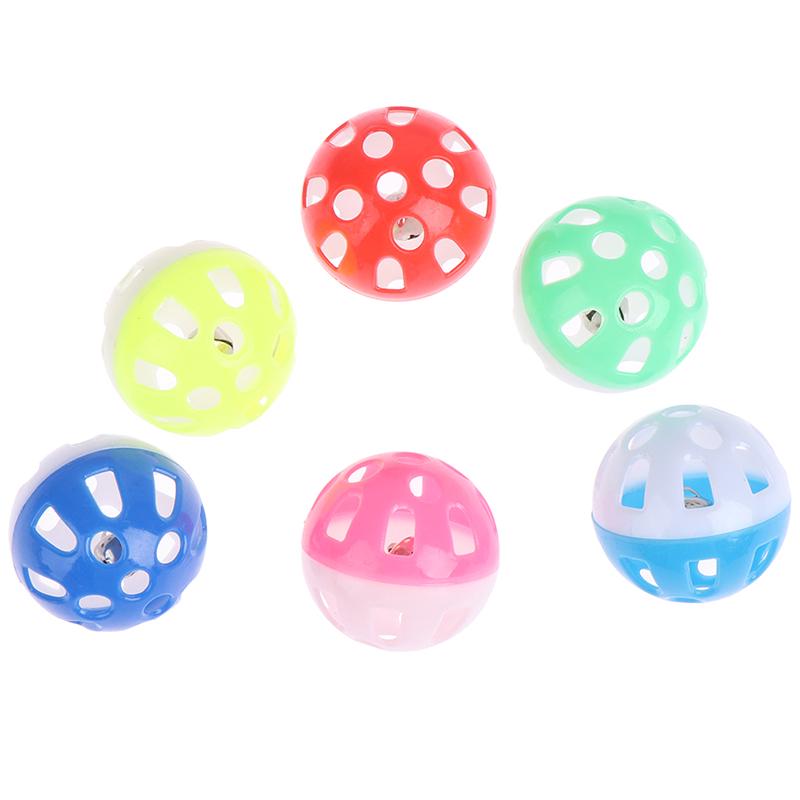 

Pet Cat Parrot Toy Bird Hollow Bell Ball For Cockatiel Chew Fun Cage Toys
