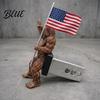 SUV Hitch Accessory Patriotic Big Foot Trailer Cover for 1.25/2 Inch Receivers Funny Freedom Truck Cars Pickup Trucks Eye-catching Vehicle