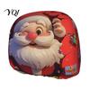 Reusable Holiday Auto Decor Christmas Car Headrest Cover, Elastic Stretch Santa Deer Print Decorative Covers for Holidays Protector, Universal