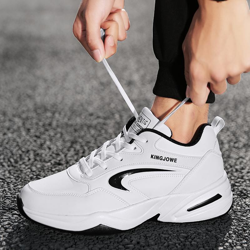 Sneakers Spring and Autumn Leather Student Travel Casual Shoes New 36