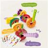 Montessori Threading Toys for Toddlers,Fruit Shape Image Cognition Learning ,Classifying And Stacking Fine Motor Skills Toys