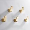 Dooroom Brass Bearing Hooks Bathroom Indoor Kitchen Hallway Wall Clothes Hooks Wall Hangings Row Hooks Nordic Style