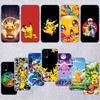 POKEMON Cartoon Phone Case for Motorola Edge 20 30 S30 40 50 Fusion Lite Plus Pro Ultra Neo One Action Zoom Hyper Power Macro Vision