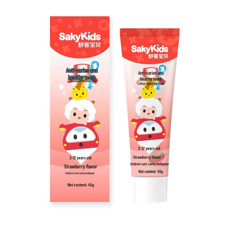 

Saky Kids Anti-Cavity Toothpaste (2-12 Years)