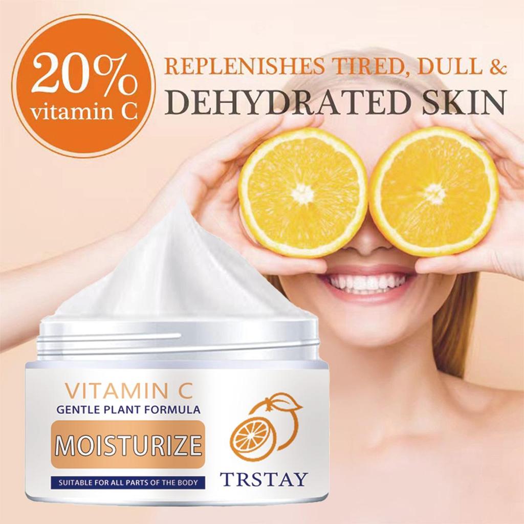 Vitamin lightening spot plant essence cream, reduce fine lines, smooth wrinkles, and improve damaged skin