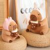 Capybara Turn Into Bread Uncorn Plush Toys  Lovely Cartoon Animals Stuffed Dolls Holiday Gift Home Decor Sofa Plush Pillows