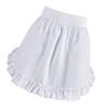 Women Waist Apron Fashion Multiuse with Ruffled Edges for Kitchen Coffee Shop