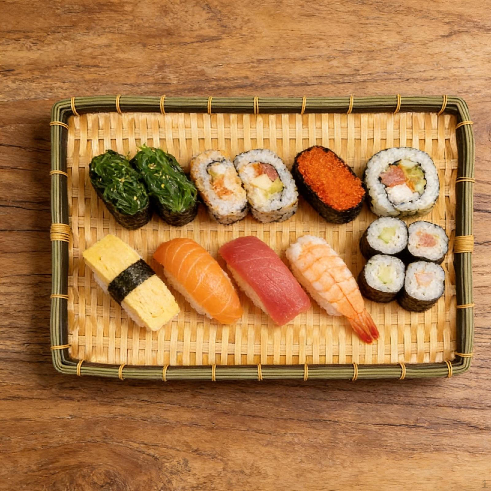 

Handwoven Fruit Basket Food Decoration Snack Cookies Tray Serving for Party Table 30cmx23cmx3cm