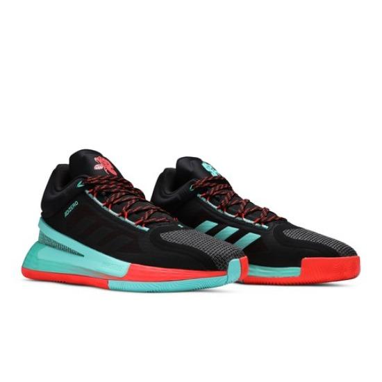 Adidas Набор аватаров D Rose 11 — черный ярко-красный FZ4407 EU 41