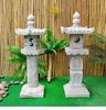 Antique Stone Carving Zen Garden Lantern for Outdoor and Hotel Courtyards
